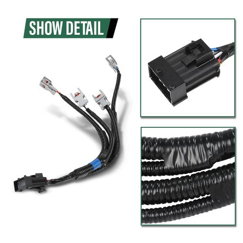 Solid Spare 338104X600 Injector Wiring Harness Fit For 2001-2006 Hyundai Terracan 2.9L