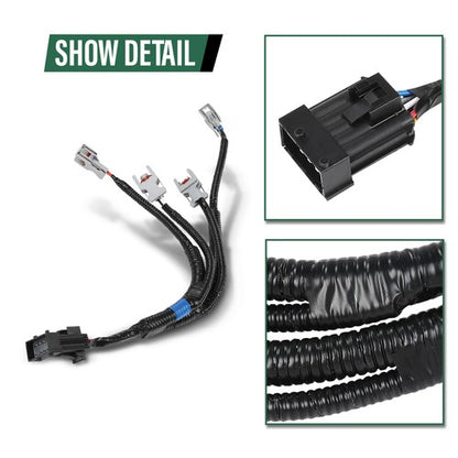Solid Spare 338104X600 Injector Wiring Harness Fit For 2001-2006 Hyundai Terracan 2.9L