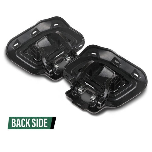 Solid Spare Headlight Washer Cover Fit For 12-19 Land Rover Range Rover Evoque Left+Right