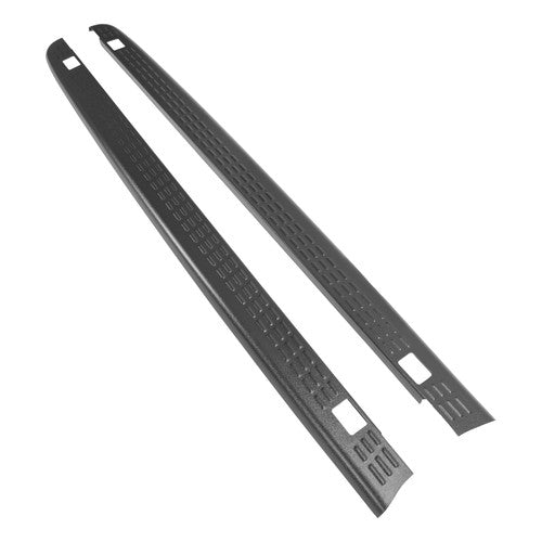 Solid Spare Bed Rail Caps w/ Holes For Silverado 1500/2500/3500 2007-2014 6.5ft Standard Bed