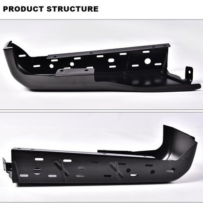 Solid Spare Fit For 2015-2020 Ford F-150 Black Left Right Rear Bumper Ends W/ Park FO1102383
