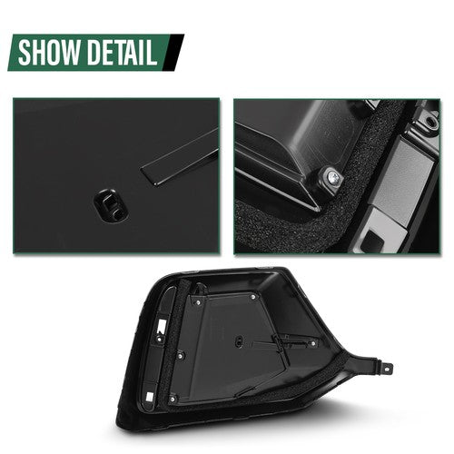 Solid Spare Bumper Trim Fit For 2020-2021 Honda Civic Rear Passenger Side 71513TGGA50ZF