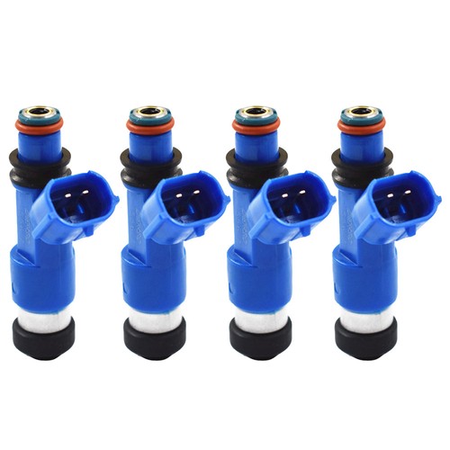 Solid Spare 4x Dark Blue 560cc Fuel Injector For Subaru WRX / STI 16611-AA720 2.5L