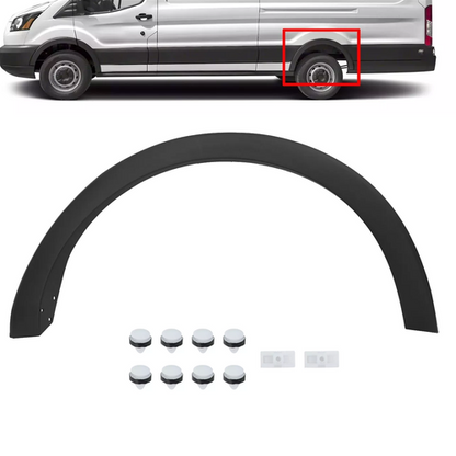 For 2015-2019 Ford Transit 150-350HD Rear Left Wheel Arch Flare Molding Trim