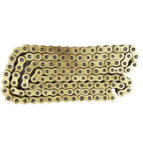 Solid Spare New Motorcycle 520 O-Ring Gold Drive Chain 120 Links 520 X 120 With Masterlink