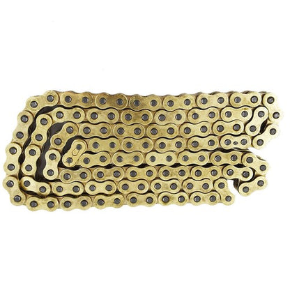 Solid Spare New Motorcycle 520 O-Ring Gold Drive Chain 120 Links 520 X 120 With Masterlink