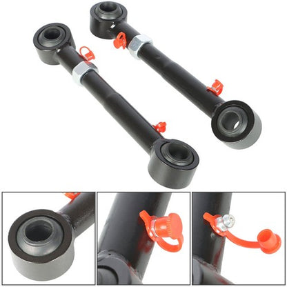 Solid Spare For 2.5-6" lifts 07-18 Jeep Wrangler Sport Front Sway Bar Links Disconnects
