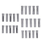 Solid Spare 0.0005" TIR R8 Collet Set 25pc - Ultra Precision Round Tools