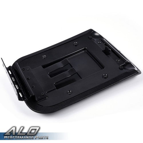 Solid Spare Center Console Arm Rest Lid Top Pad Cover Compartment Door Fit For Ford Mustang