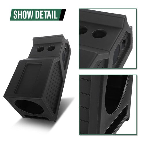 Solid Spare 12" Center Console Subwoofer Box Fit For 2007-2013 Chevy Silverado GMC Sierra
