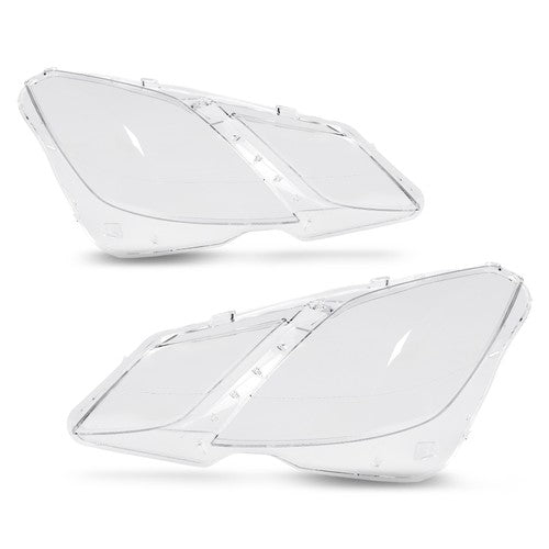 Solid Spare Fit For 2010-2013 Mercedes Benz E-Class W207 C207 E350 E500 Headlight Lens Cover