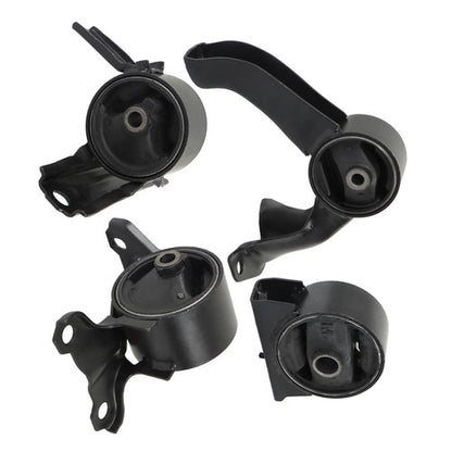 Solid Spare For 08-16 Mitsubishi Outlander 2.0L 2.4L Engine Motor & Auto Trans Mount 4Pcs