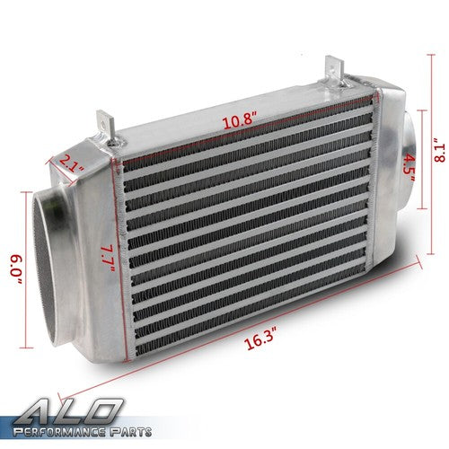 Solid Spare Fit For 2002-2006 Mini Cooper S R53 Bolt-On Top Mount Supercharge Intercooler