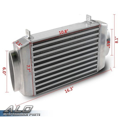 Solid Spare Fit For 2002-2006 Mini Cooper S R53 Bolt-On Top Mount Supercharge Intercooler