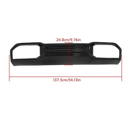 Solid Spare Front Bumper Lower Plate High Quality Plastic Suit For GMC Sierra 1500 2022-2024