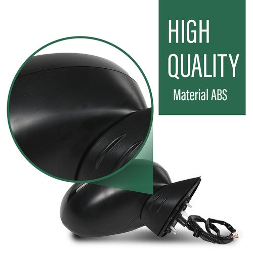 Solid Spare New Fit For 2022-2023 Honda Civic 3 Pin Manual Fold Power Mirror Passenger Side