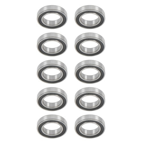Solid Spare 10Pcs 6008-2RS Deep Groove Ball Bearings 40mm Inner Dia 68mm OD 15mm Bore Sealed