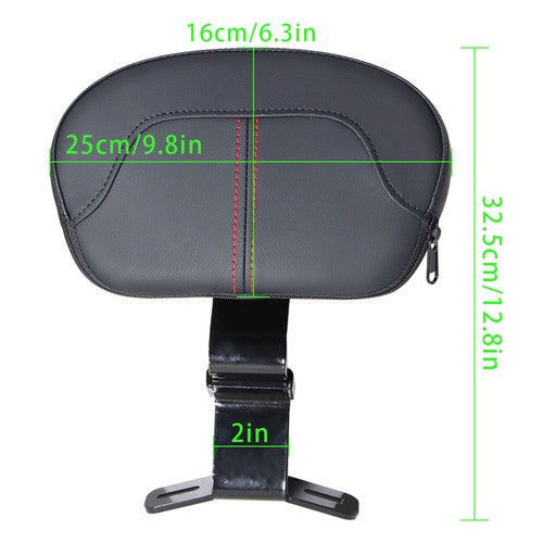 Solid Spare Fit For CVO Touring Road King Glide FLHR 2009-2022 Front Driver Rider Backrest