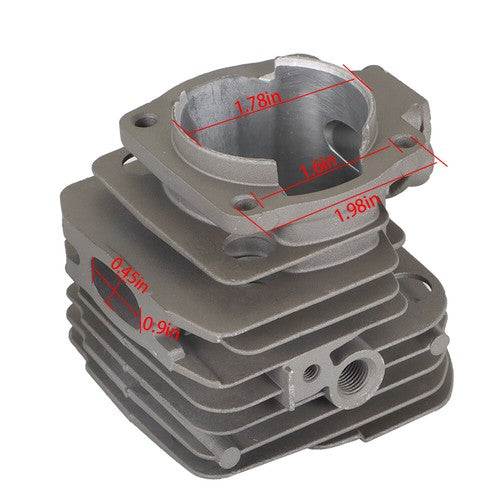 Solid Spare 46mm Big Bore Cylinder Piston Kit For Husqvarna 50 51 55 Rancher Chainsaw