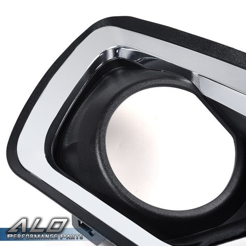Solid Spare Fit For 2015-2020 Chevy Colorado Clear Lens Fog Light W/Chrome Trim Bezel+Switch
