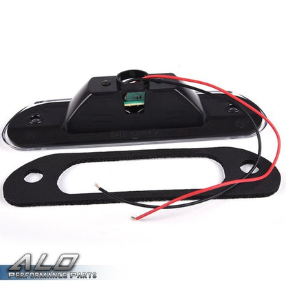 Solid Spare Fit For 1999-2004 Grand Cherokee Black/Clear LED Third 3rd Brake Light Tail Lamp