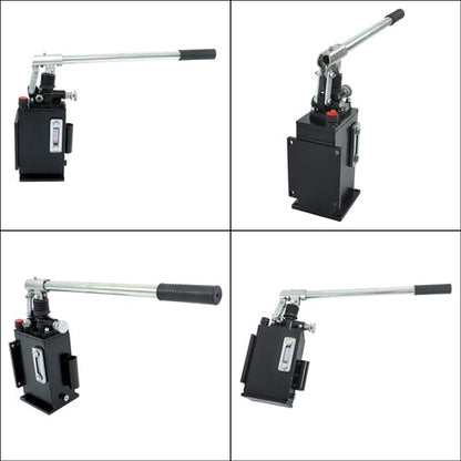 Solid Spare 1.5 Cid 3 Qts Hydraulic Piston Hand Pump Single-Acting With Release Knob