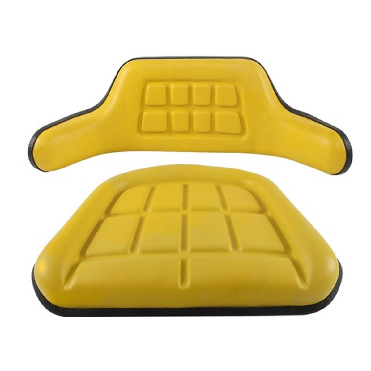 Solid Spare New 2 Piece Yellow Seat Cushion Set For John Deere 2030 2040 2440 2640 2350 2550