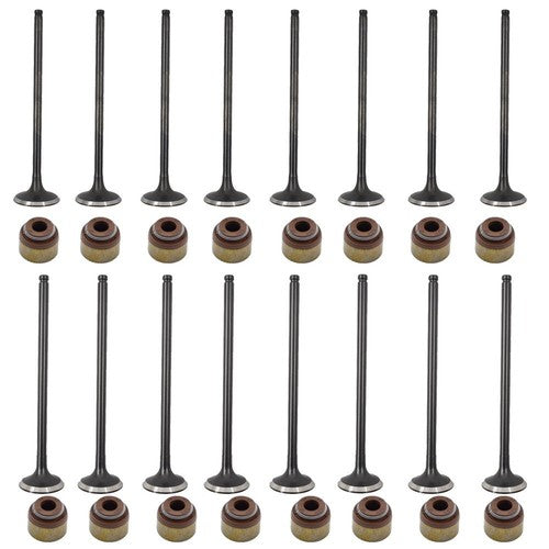 Solid Spare Intake Exhaust Valves For 92-05 Honda Civic & Del Sol 1.6l 1.7l D16z6