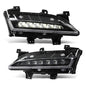 Solid Spare LED Daytime Running Lights Fog Lamps Fit For 2015-2019 Lincoln MKC Left+Right
