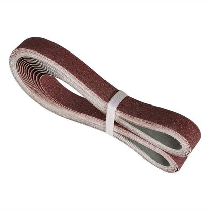 Solid Spare 60 80 120 150 240 400 Grit Belt Sander 12 Pack 1" x 42" Sanding Belts
