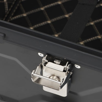 Solid Spare Motorcycle 55L Top Case Tail Box Waterproof Luggage Aluminum Trunk Storage