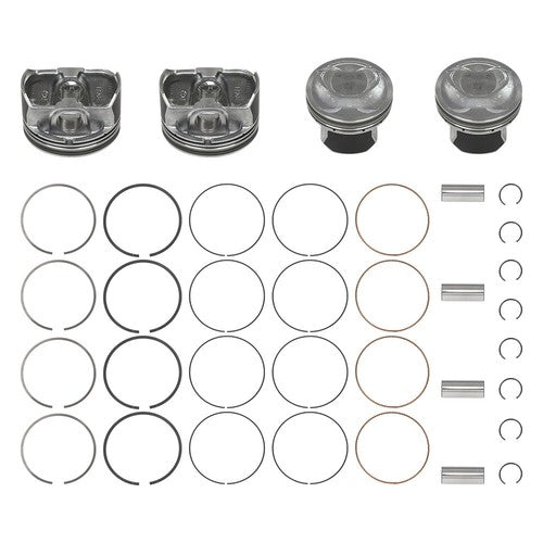 Solid Spare Fit For 11-19 Hyundai Sonata Kia Sorento Optima 2.4L Engine Pistons w/ Rings Kit