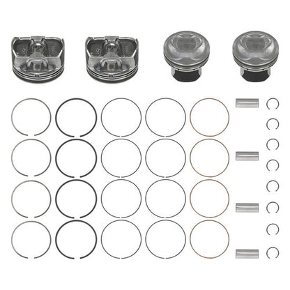 Solid Spare Fit For 11-19 Hyundai Sonata Kia Sorento Optima 2.4L Engine Pistons w/ Rings Kit