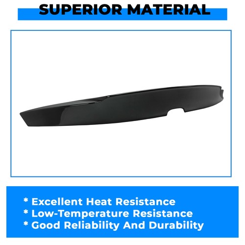 Solid Spare FOR 2018-2021 2022 HONDA ACCORD GlOSSY BLACK DUCK TAIL DUCKBILL TRUNK SPOILER