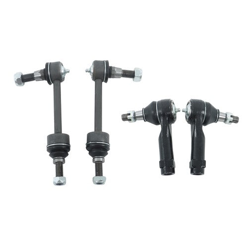 Solid Spare Front Control Arm Ball Joint Tie Rod End Sway Bar For Ford F-150 2004-2005 12Pc