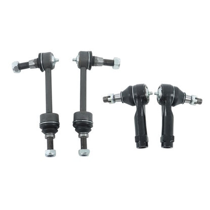 Solid Spare Front Control Arm Ball Joint Tie Rod End Sway Bar For Ford F-150 2004-2005 12Pc