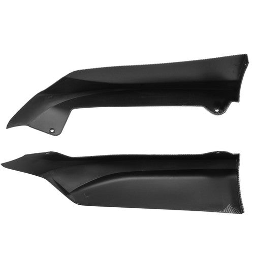 Solid Spare For 2016-2017 Accord Sedan 4DR CARBON Style Rear Bumper Lip Splitter Spoiler