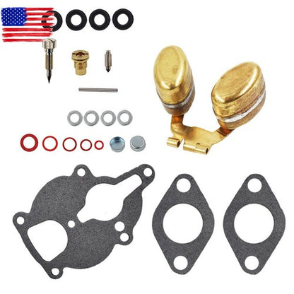 Solid Spare Carburetor Kit & Float For Zenith Wisconsin Engine VH4D VHD TJD Replaces LQ39