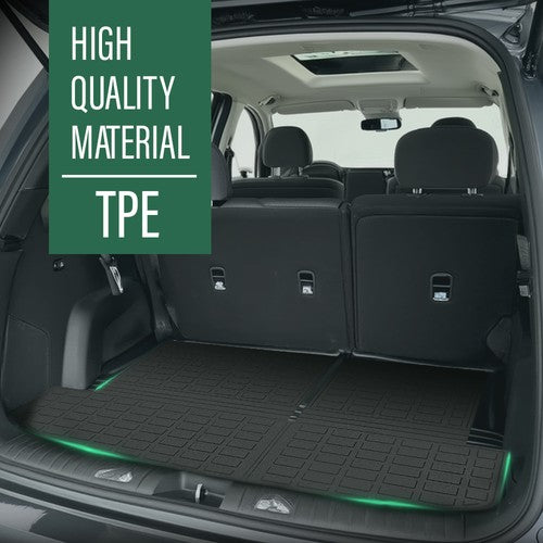 Solid Spare Fit For 2020-2025 Hyundai Palisade All Weather TPE Rear Cargo Liner Trunk Mat