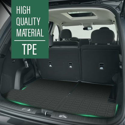 Solid Spare Fit For 2020-2025 Hyundai Palisade All Weather TPE Rear Cargo Liner Trunk Mat