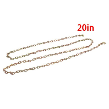Solid Spare Tow Chain Binder Tie Down Flatbed Truck Trailer Chain 5/16" x 20' G70