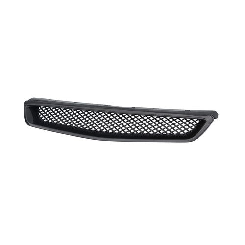 For 1999-2000 Honda Civic JDM Type R Black Mesh Front Hood Grille Grill 99-20