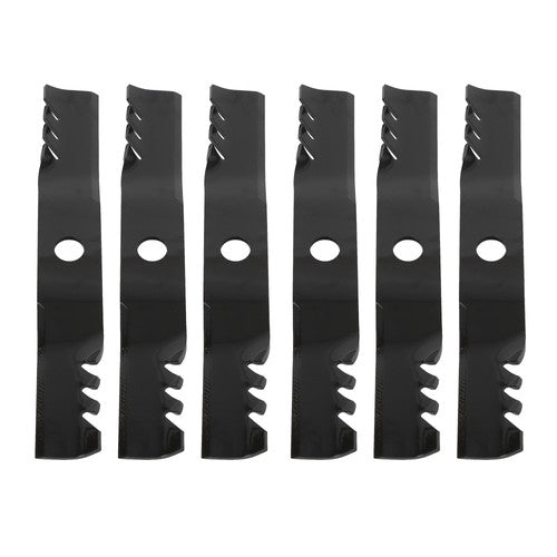 Solid Spare Lawn Mower Blades 6 Pack Fits For Kubota K5955-34360 K5955-97530 396-816