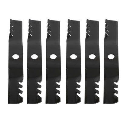 Solid Spare Lawn Mower Blades 6 Pack Fits For Kubota K5955-34360 K5955-97530 396-816