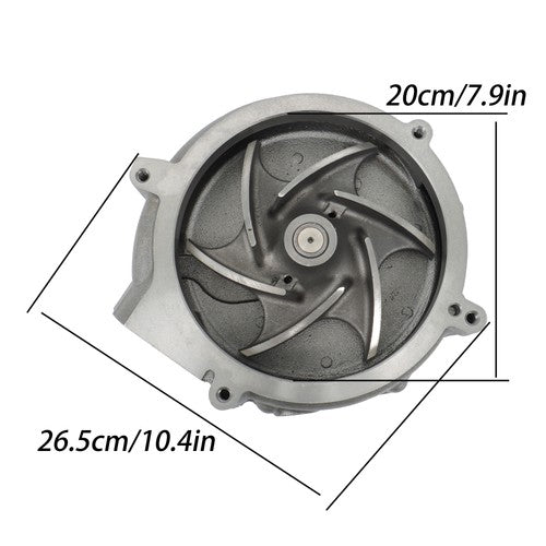 Solid Spare 3362213 10R8660 10R2776 2243238 2443237 Water Pump for Caterpillar C15 Acert