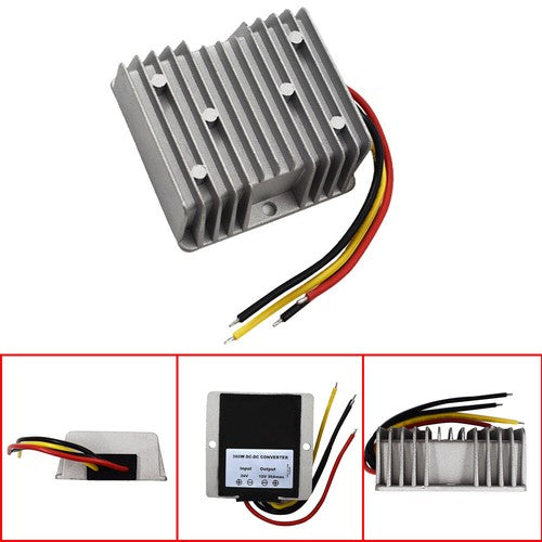 Solid Spare Converter Regulator 24V Step Down To 12V 30A 360W DC/DC