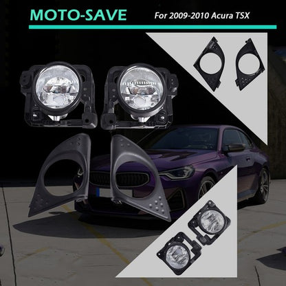 Solid Spare Fog Driving Light Lamp For Acura TSX 2009-2010 33900/33950-TL0-A01 L+R Side