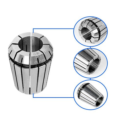 Solid Spare 19PCS ER32 2mm-20mm Spring Collet Set for CNC Workholding Engraving & milling
