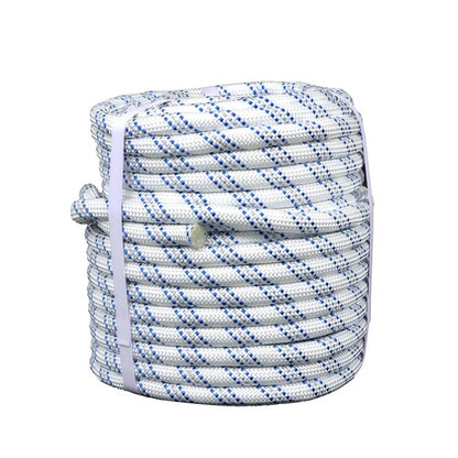 Solid Spare 1/2" x 120' Double Braided Polyester Rope 8400 Lbs Breaking Strength For Swing