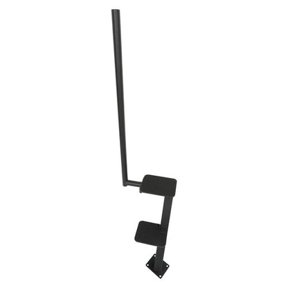 Solid Spare Adjustable Trailer Tongue 2 Steps Dual Steps For Bass Boat Trailer Pontoon Boats
